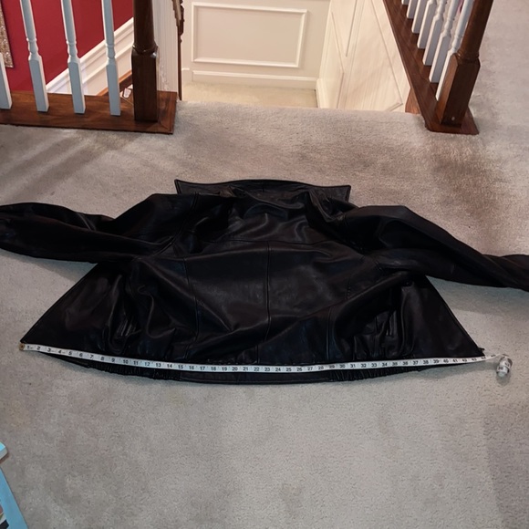 ***NEARLY NEW CONDITION*** Men’s Black Leather Hathaway Jacket - Picture 4 of 11